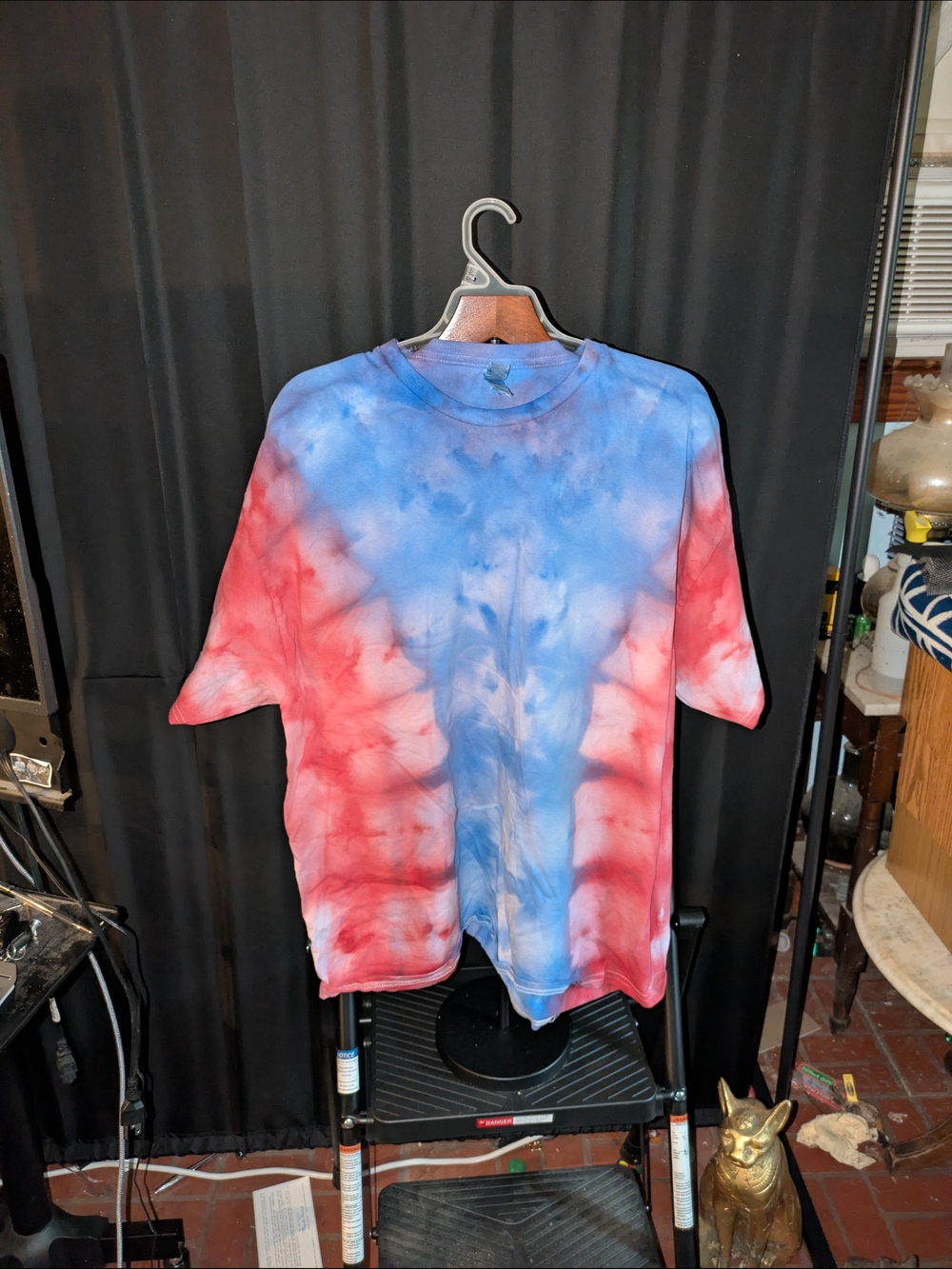 Unisex Size XX-Large Multicolor Handmade Tie Dye T-Shirt #19